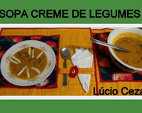 Sopa creme de legumes