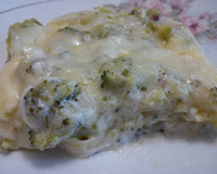 Lasanha de brócolis