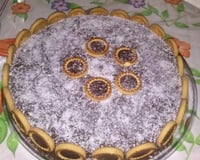 Torta de banana crocante