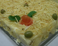 Bolo salgado de frango