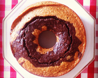 Bolo integral de banana com aveia