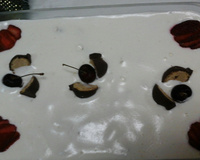 Pavê de creme da Solange