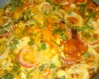 Moqueca de ovo com sardinha