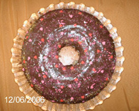 Cobertura de bolo ganache