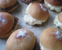 Sonho diferente assado e frito