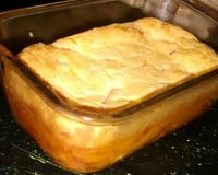 Torta de presunto e mussarela