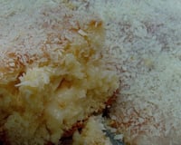 Bolo de coco molhadinho