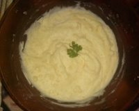 Purê de batata com requeijão