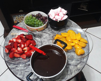 Fondue de chocolate