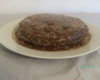 Bolo de chocolate festa