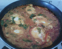 Moqueca de ovo com sardinha