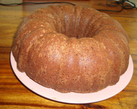 Bolo de chocolate simples