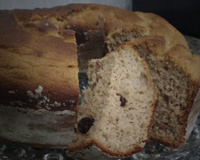 Bolo de banana de liquidificador sem glúten e sem lactose