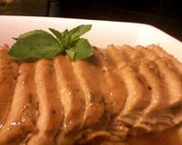 Lombo com vinho branco