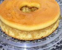 Bolo pudim de laranja