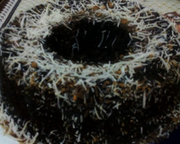 Bolo de chocolate de microondas