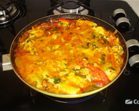 Moqueca de ovo com sardinha