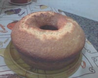 Bolo de fubá molhadinho