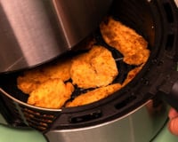 Frango empanado na airfryer