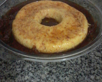 Pudim de micro-ondas