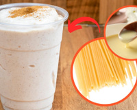 Minha vizinha venezuelana ensinou essa bebida de macarrão e eu não tô acreditando no resultado: beba gelada!