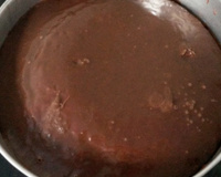 Cobertura para bolo de cenoura com casquinha crocante