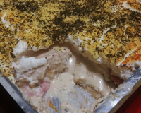 Lanche de forno delicioso