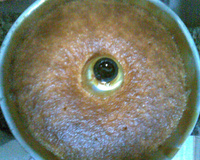 Pudim cremoso de coco