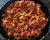 Carne seca desfiada deliciosa