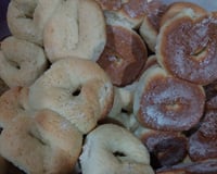 Biscoito de trigo assado