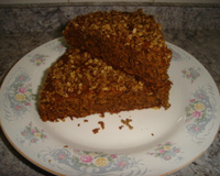 Bolo de banana com aveia