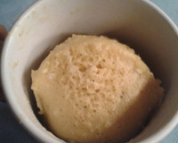 Bolo de caneca muito fofo