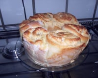 Rosca de queijo parmesão