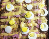 Macarronada de carne moída