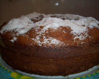 Bolo de fubá com gengibre