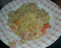 Macarrão pizza super fácil