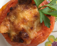 Melhor tomate recheado do mundo