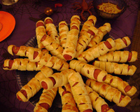 Enroladinho de Múmia - Halloween