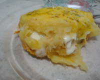 Empadão de mandioca