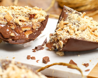 Ovo de páscoa de palha italiana vai te deixar com água na boca; veja como fazer essa maravilha