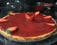 Cheesecake de morango