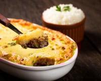 Escondidinho de batata com carne moída