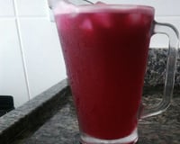 Suco de beterraba com limão