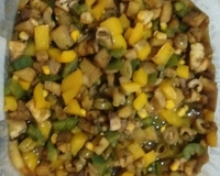 Salada de berinjela no microondas