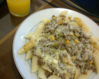 Macarrão penne a bolonhesa B&A