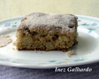 Bolo de maçã de liquidificador - o melhor do mundo