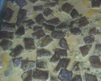 Macarrão com hambúrguer