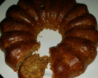 Bolo de Maçã Integral com Aveia e Passas