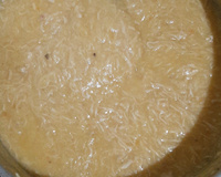 Caldo de batata e frango