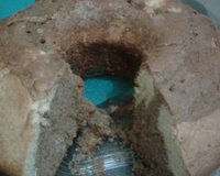 Bolo mármore para lanche